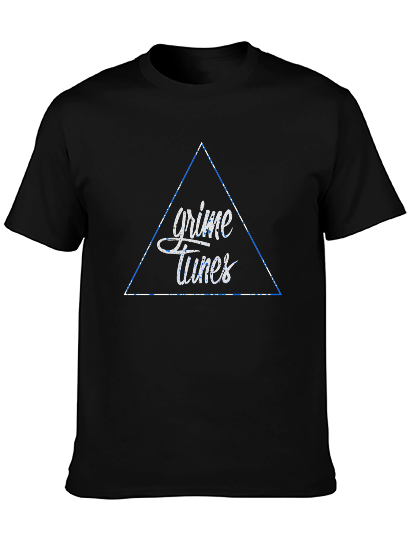 Grime Tunes Black Graphic T-Shirt