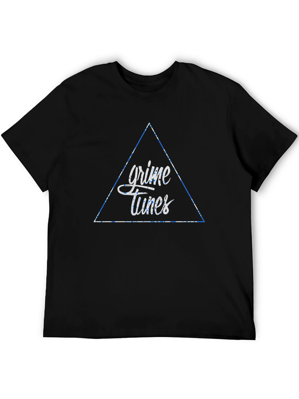 Grime Tunes Black Graphic T-Shirt
