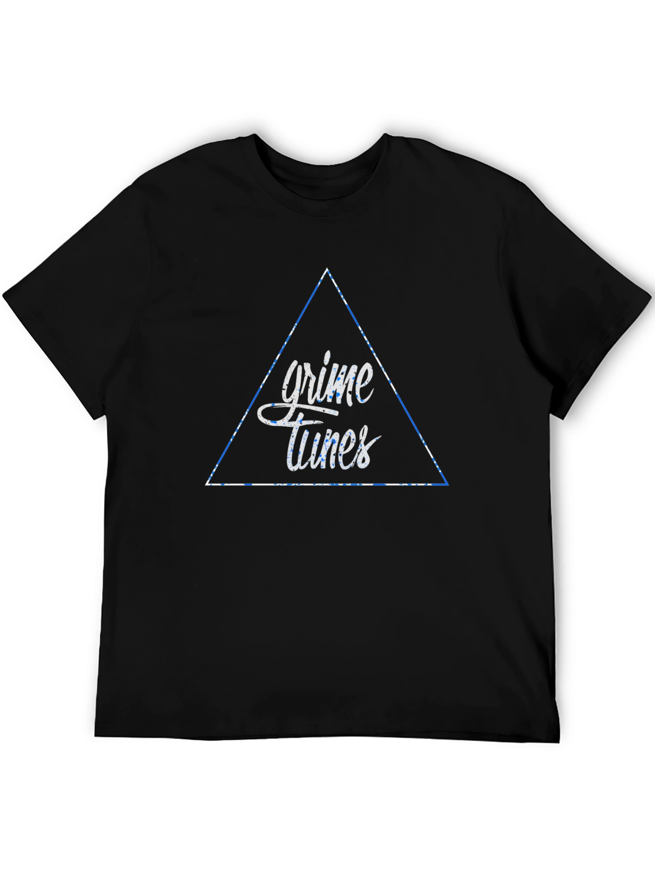 Grime Tunes Black Graphic T-Shirt