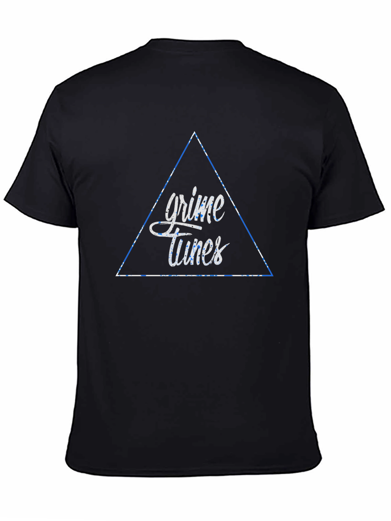 Grime Tunes Black Graphic T-Shirt