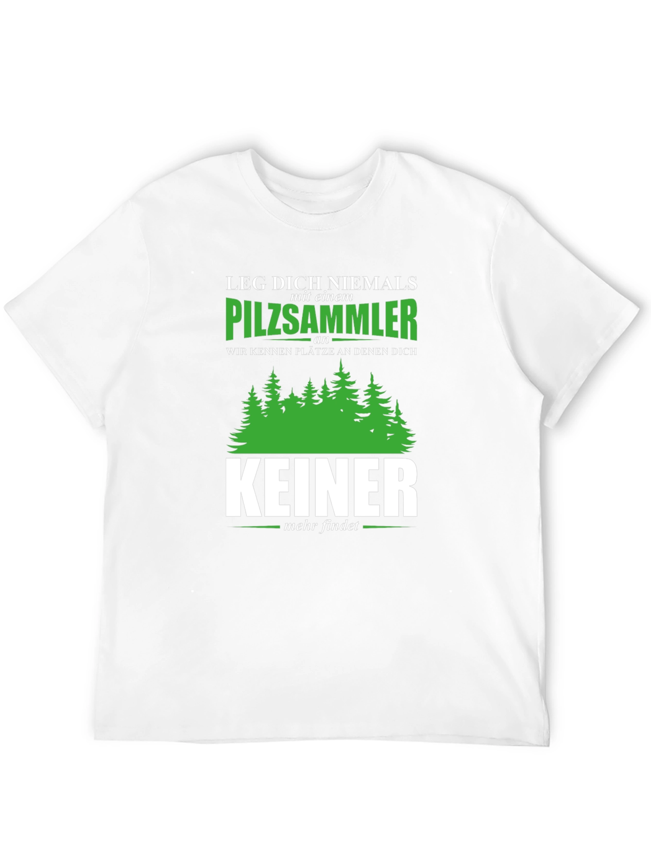 Pilzsammler T-Shirt - Mushroom Hunter Tee