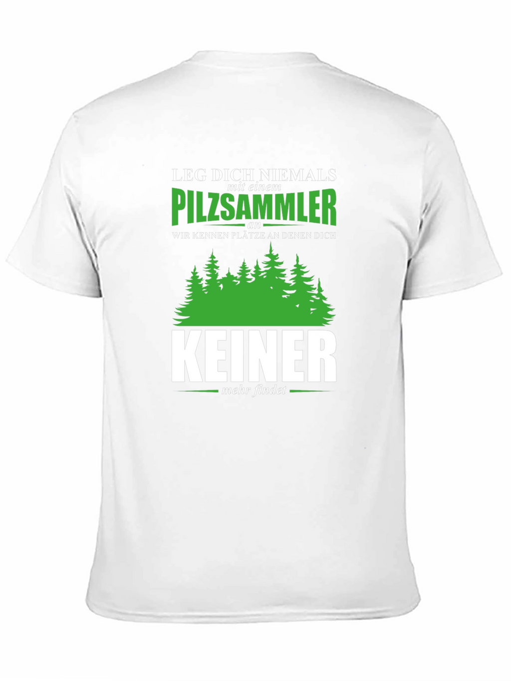 Pilzsammler T-Shirt - Mushroom Hunter Tee