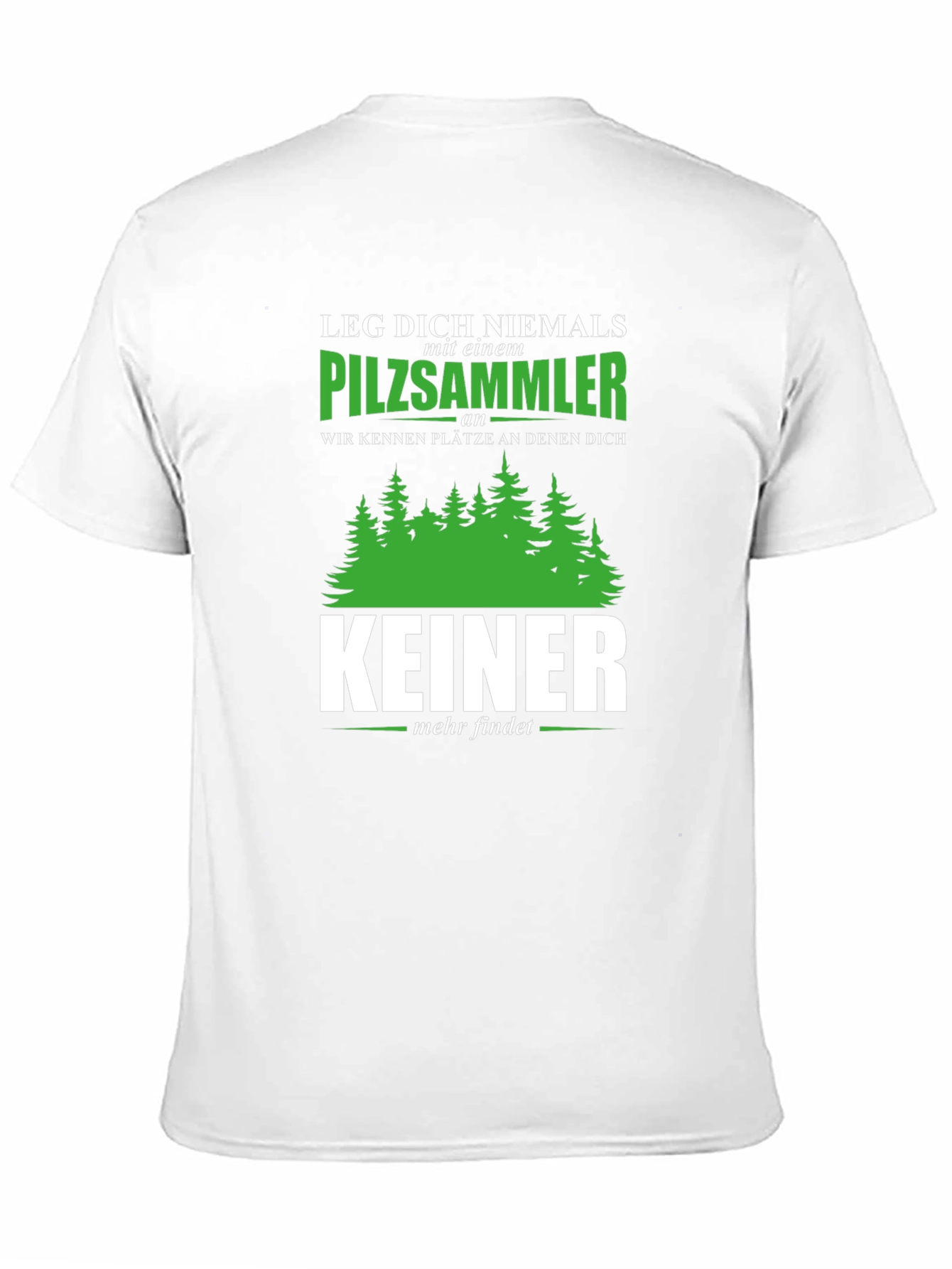 Pilzsammler T-Shirt - Mushroom Hunter Tee