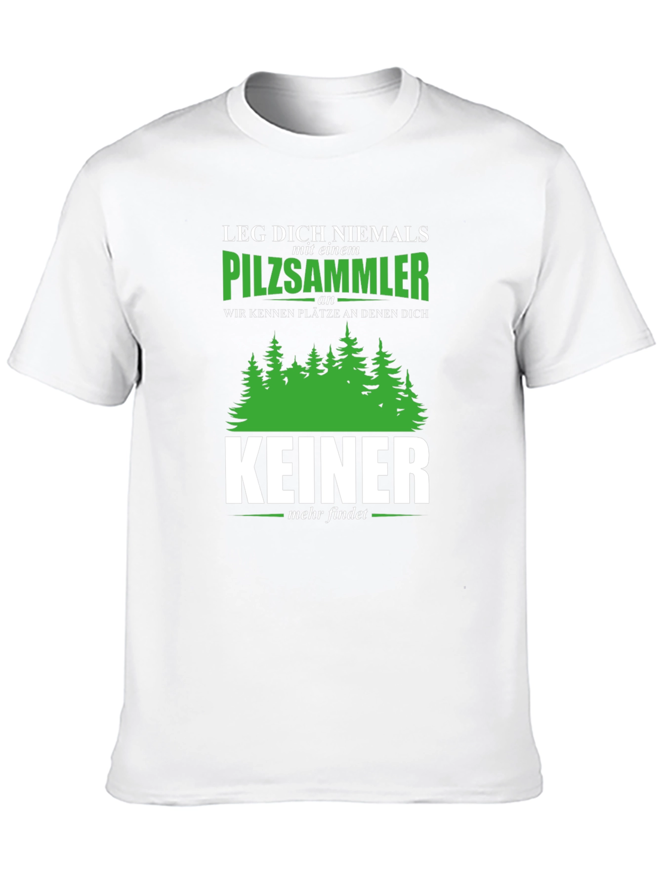 Pilzsammler T-Shirt - Mushroom Hunter Tee