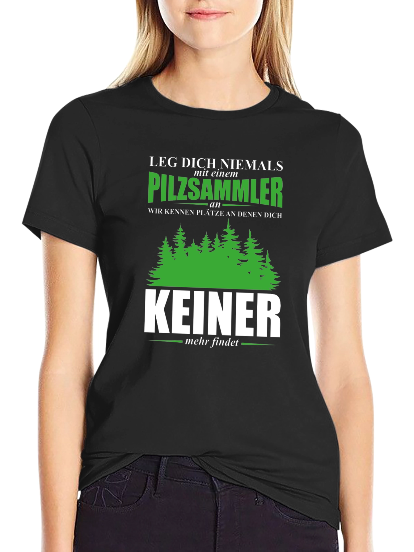 Pilzsammler T-Shirt - Mushroom Hunter Tee