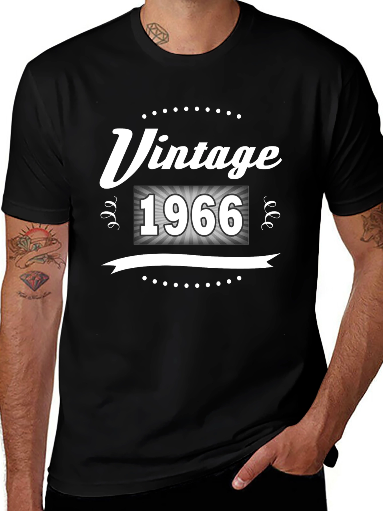 Vintage 1966 T-Shirt - Classic Birthday Gift