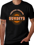 Forever Chasing Sunsets Graphic T-Shirt