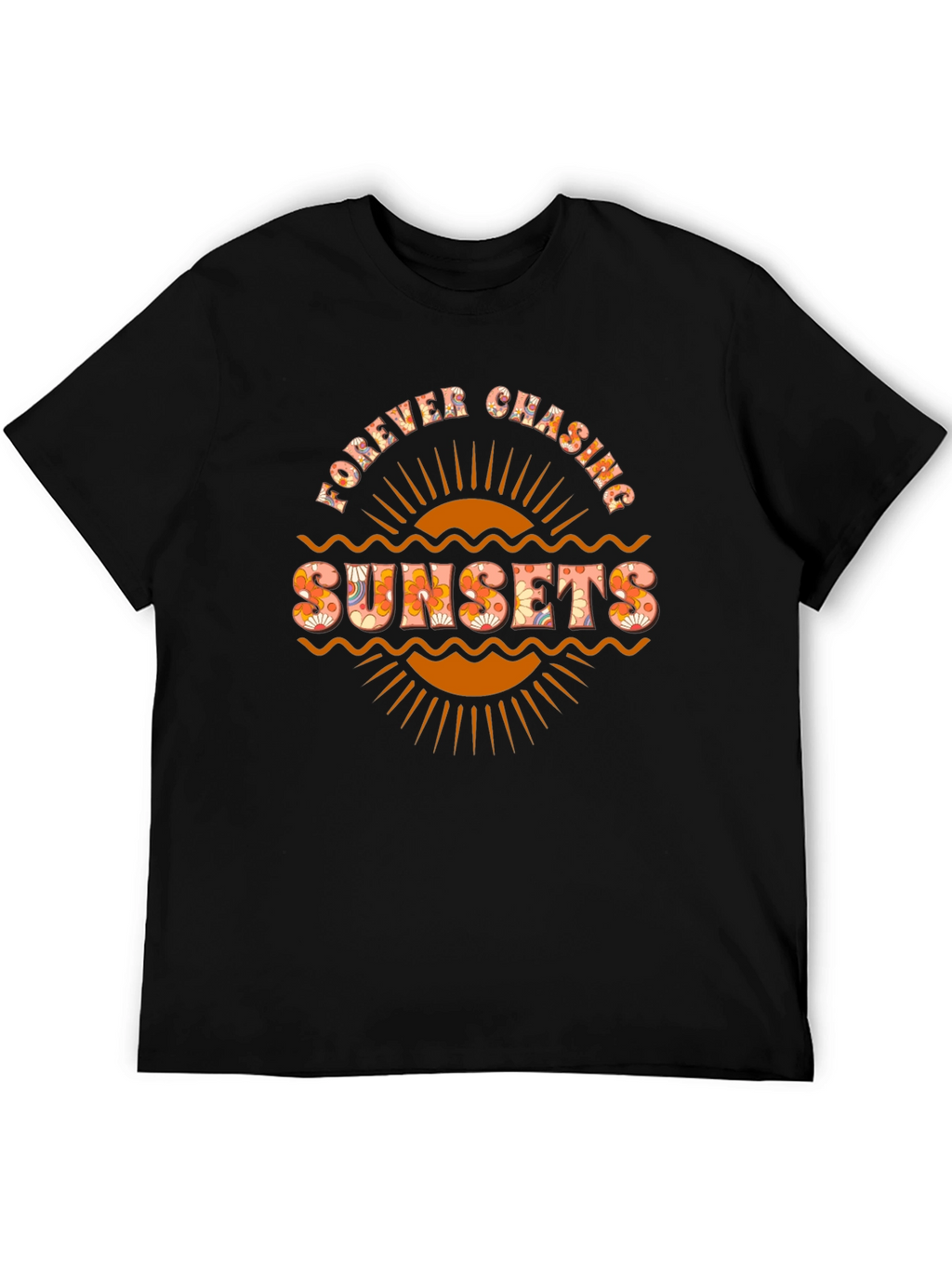 Forever Chasing Sunsets Graphic T-Shirt