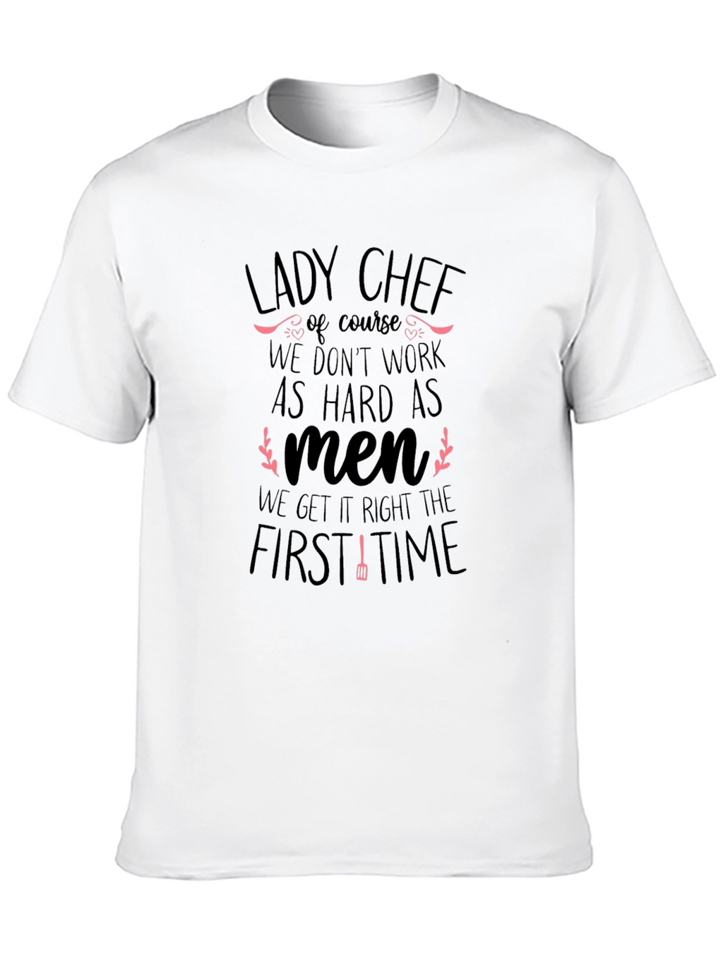 Lady Chef T-Shirt - Funny Womens Cooking Tee