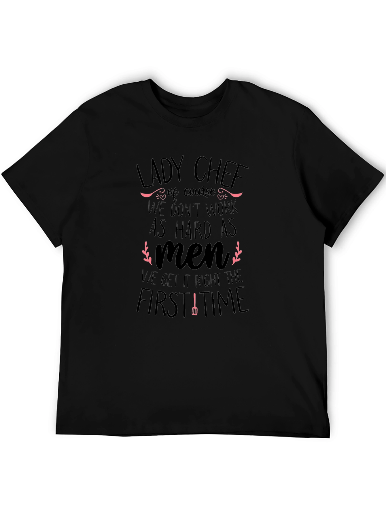Lady Chef T-Shirt - Funny Womens Cooking Tee