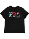 Peace Love Medical Assistant T-Shirt