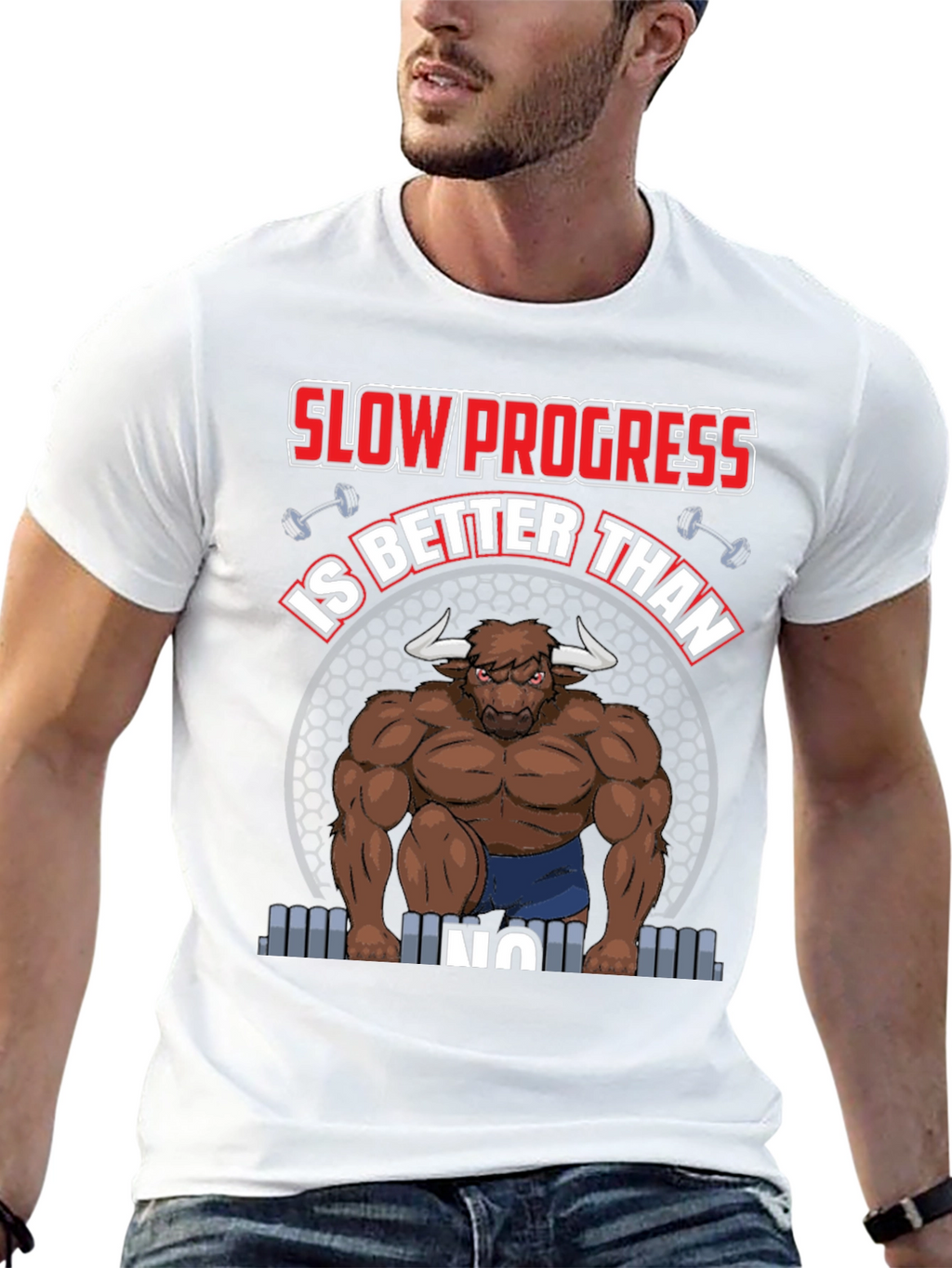 Slow Progress Gym Graphic T-Shirt