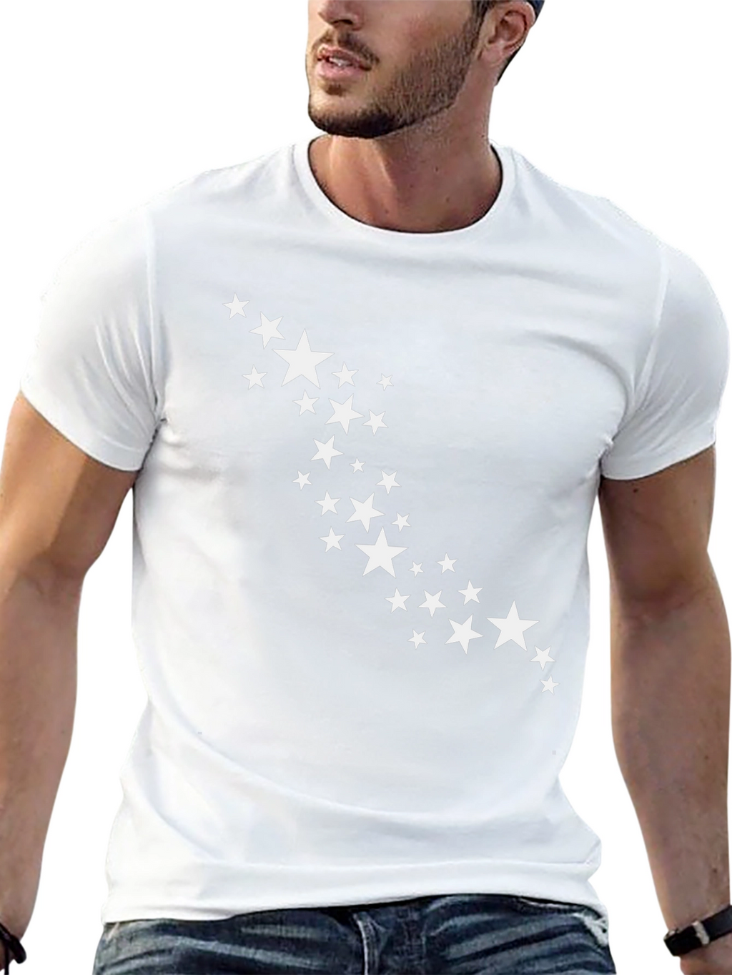 Starry Night Black Tee
