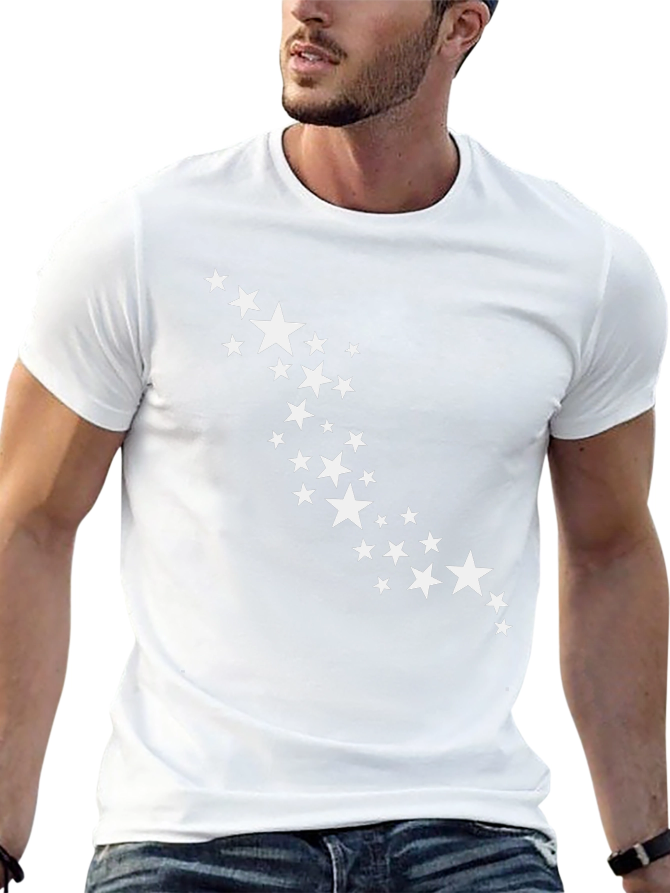 Starry Night Black Tee