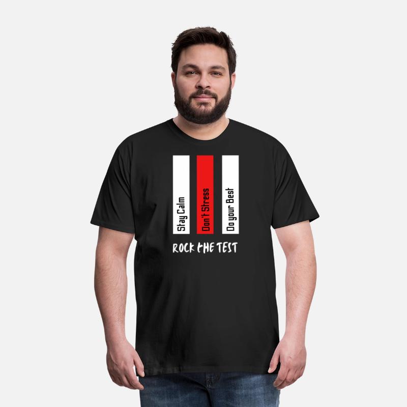 Rock the test don't stress
