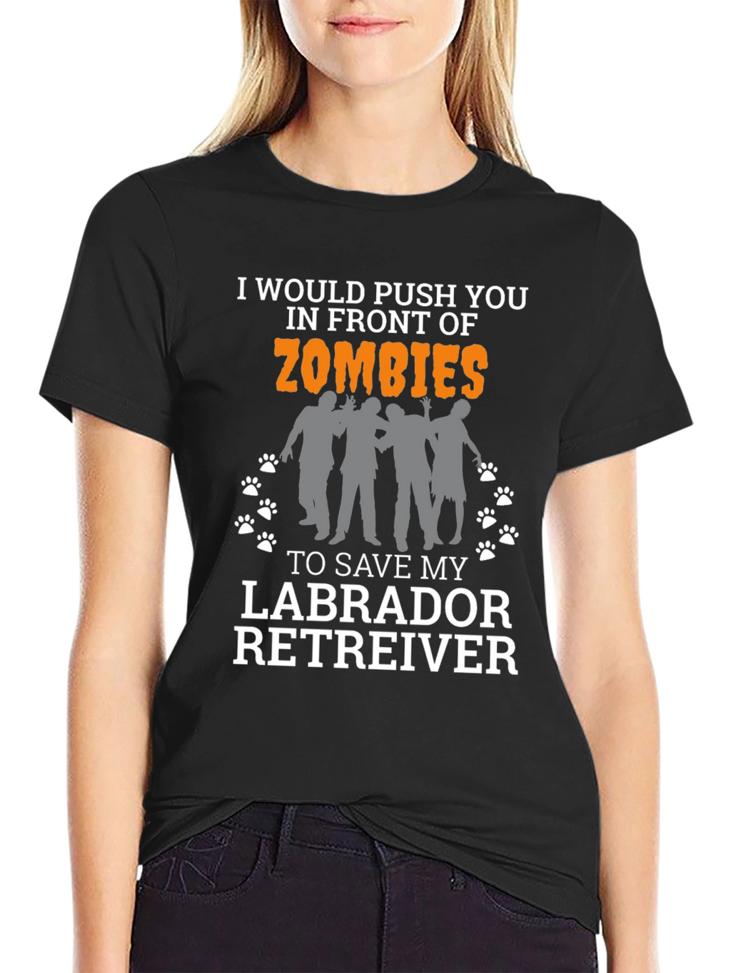 Zombie Labrador Retriever T-Shirt