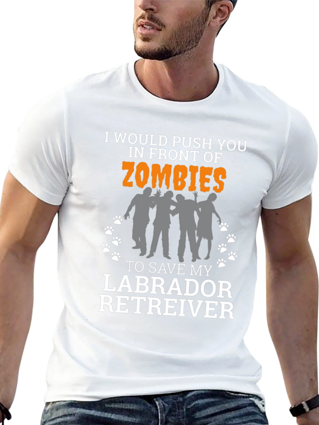 Zombie Labrador Retriever T-Shirt
