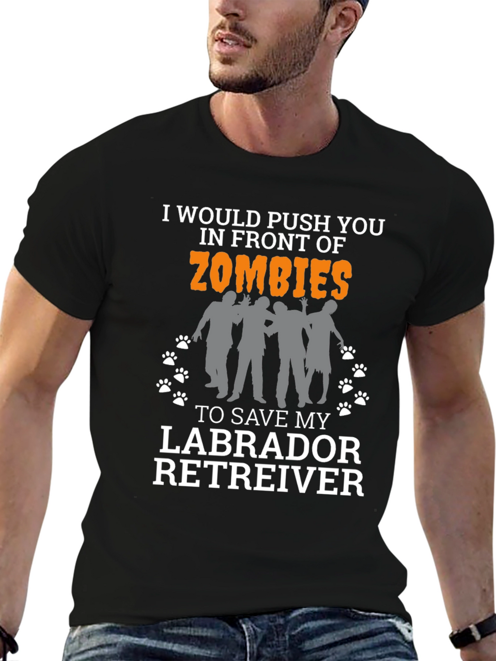 Zombie Labrador Retriever T-Shirt
