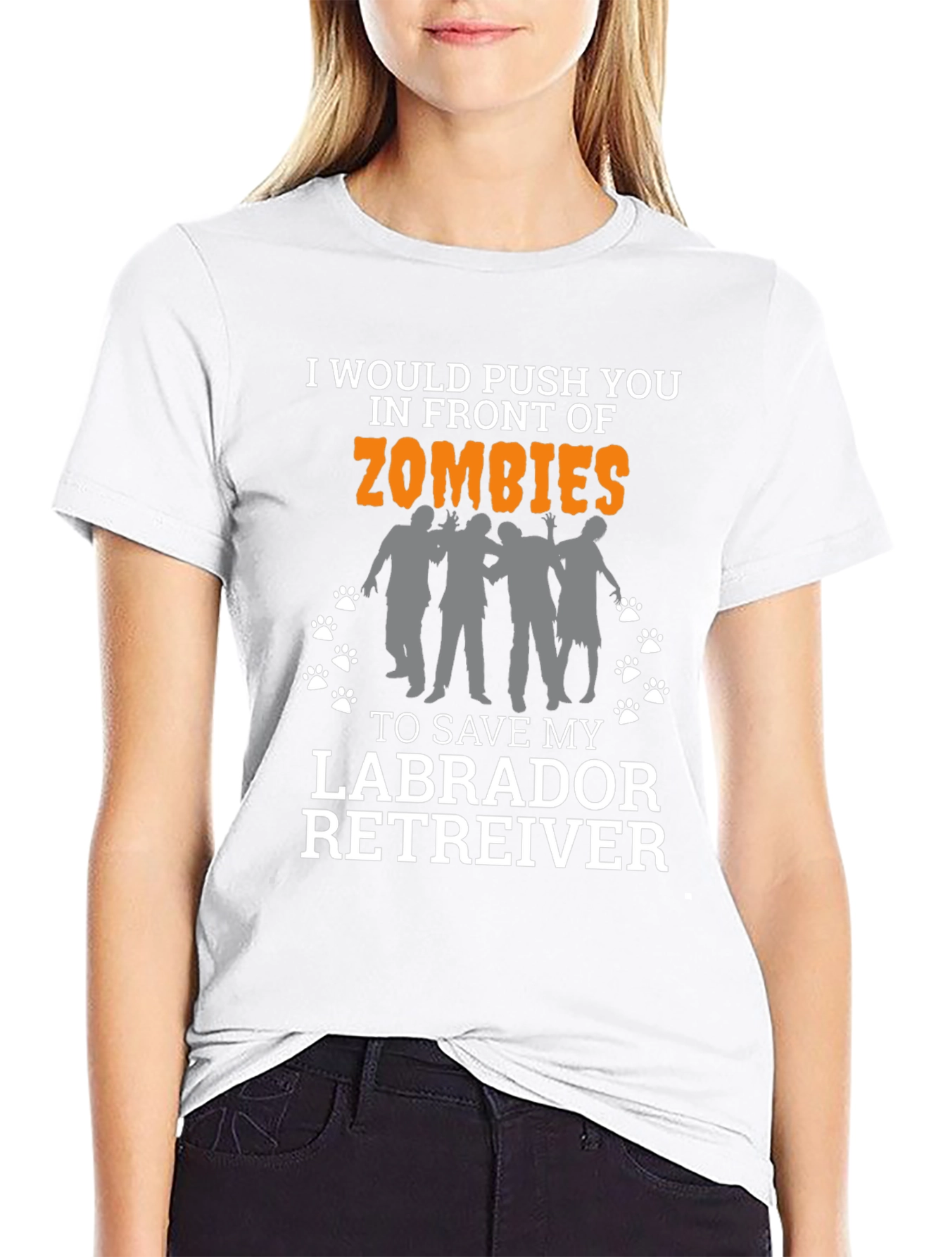 Zombie Labrador Retriever T-Shirt