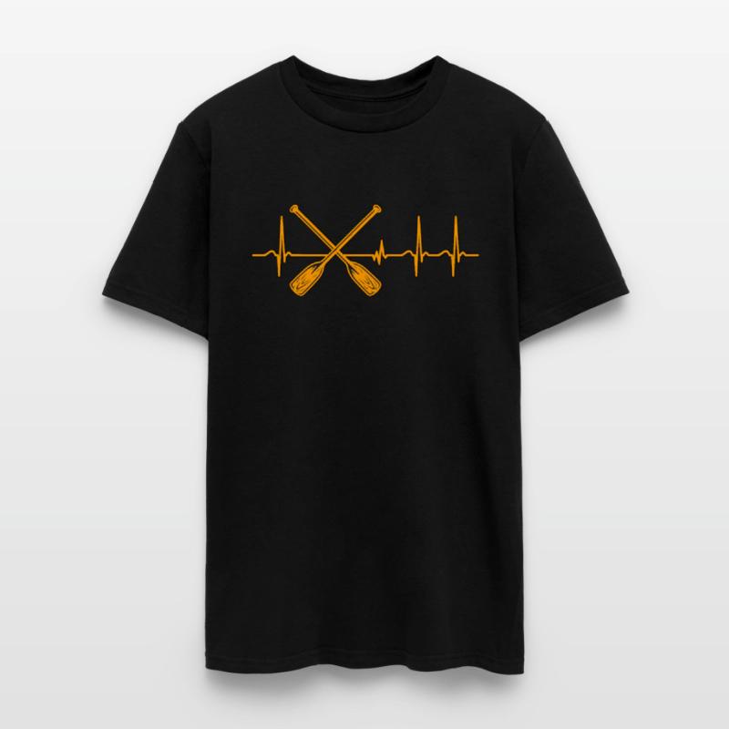Rowing Oars Heartbeat Paddling Water Sports Rower