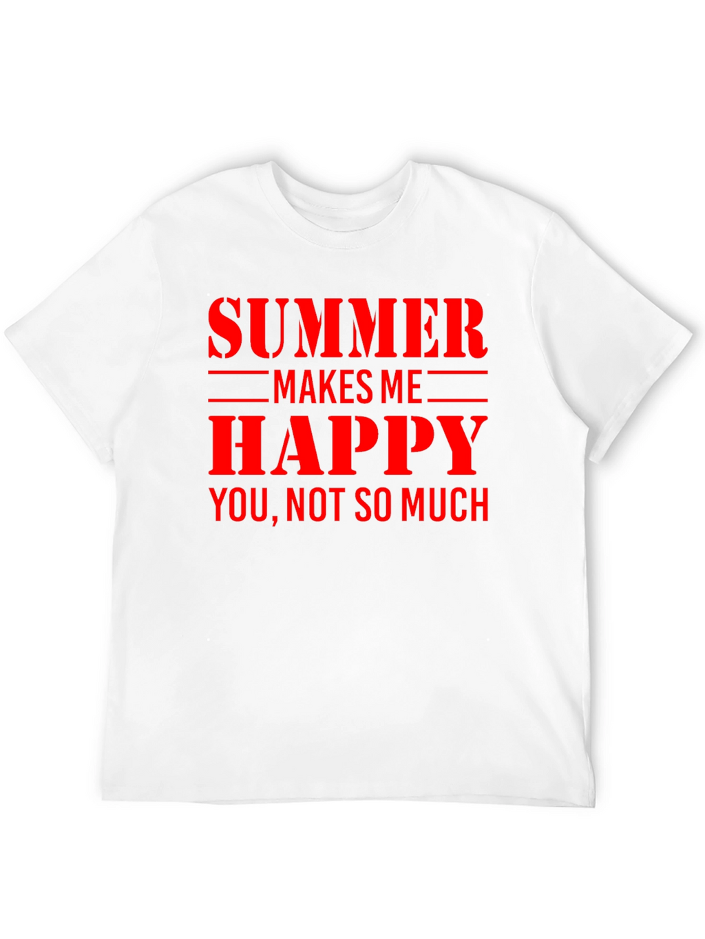 Summer Makes Me Happy T-Shirt