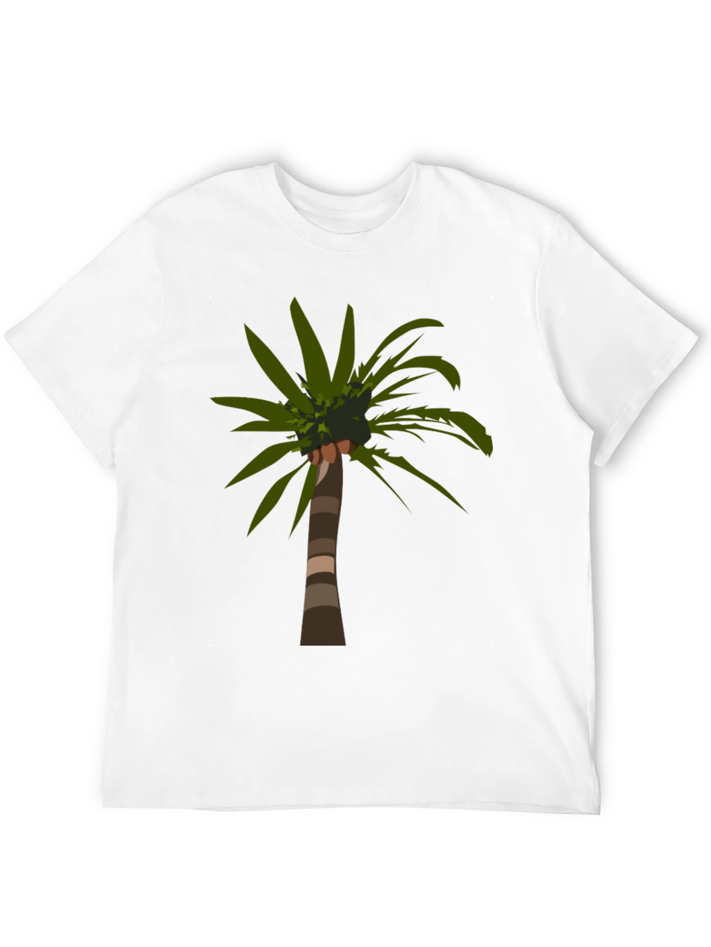 Palm Tree Graphic Tee - Tropical Island Vibes