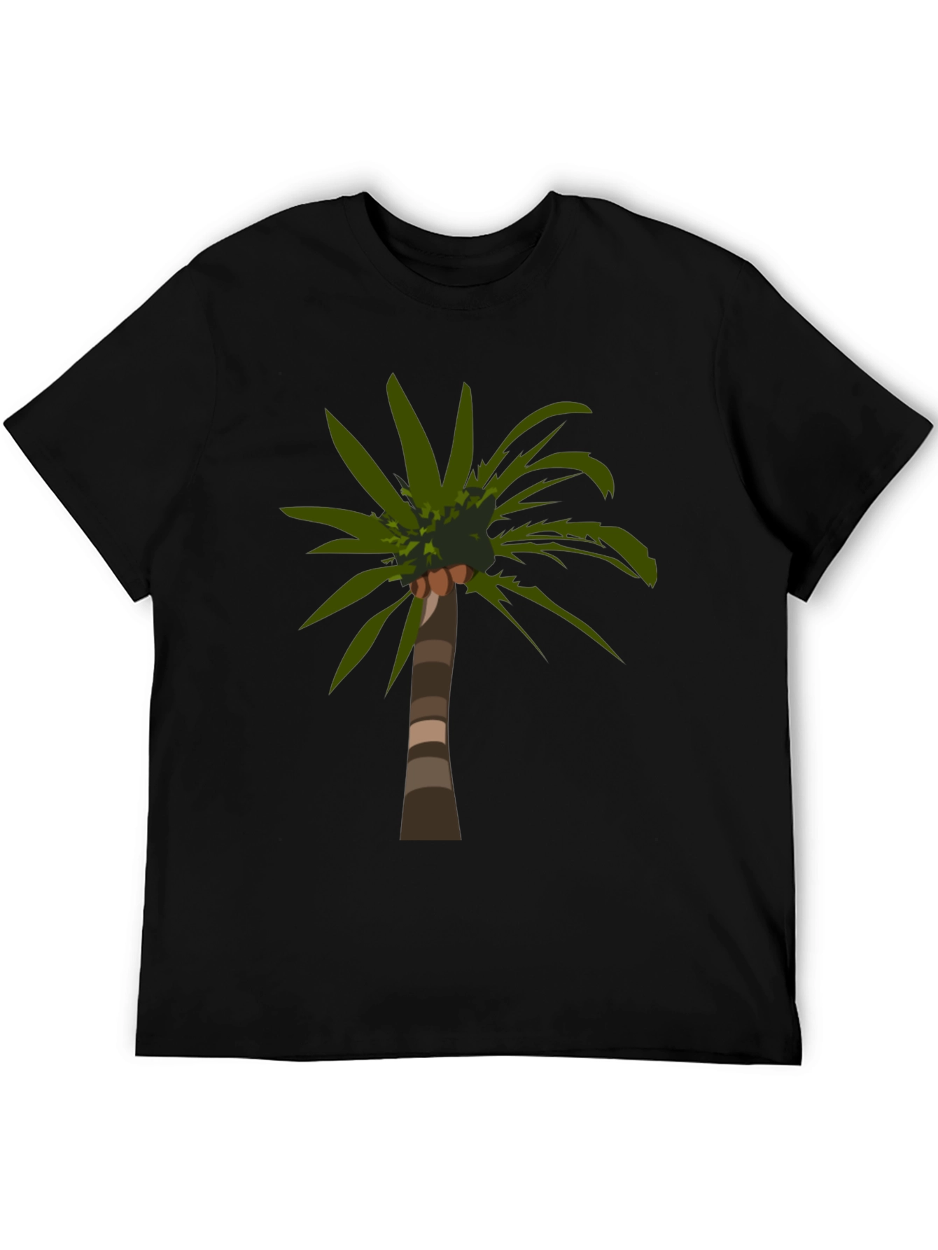 Palm Tree Graphic Tee - Tropical Island Vibes