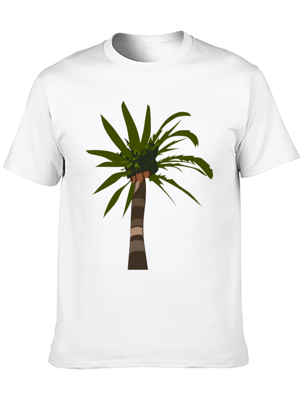 Palm Tree Graphic Tee - Tropical Island Vibes