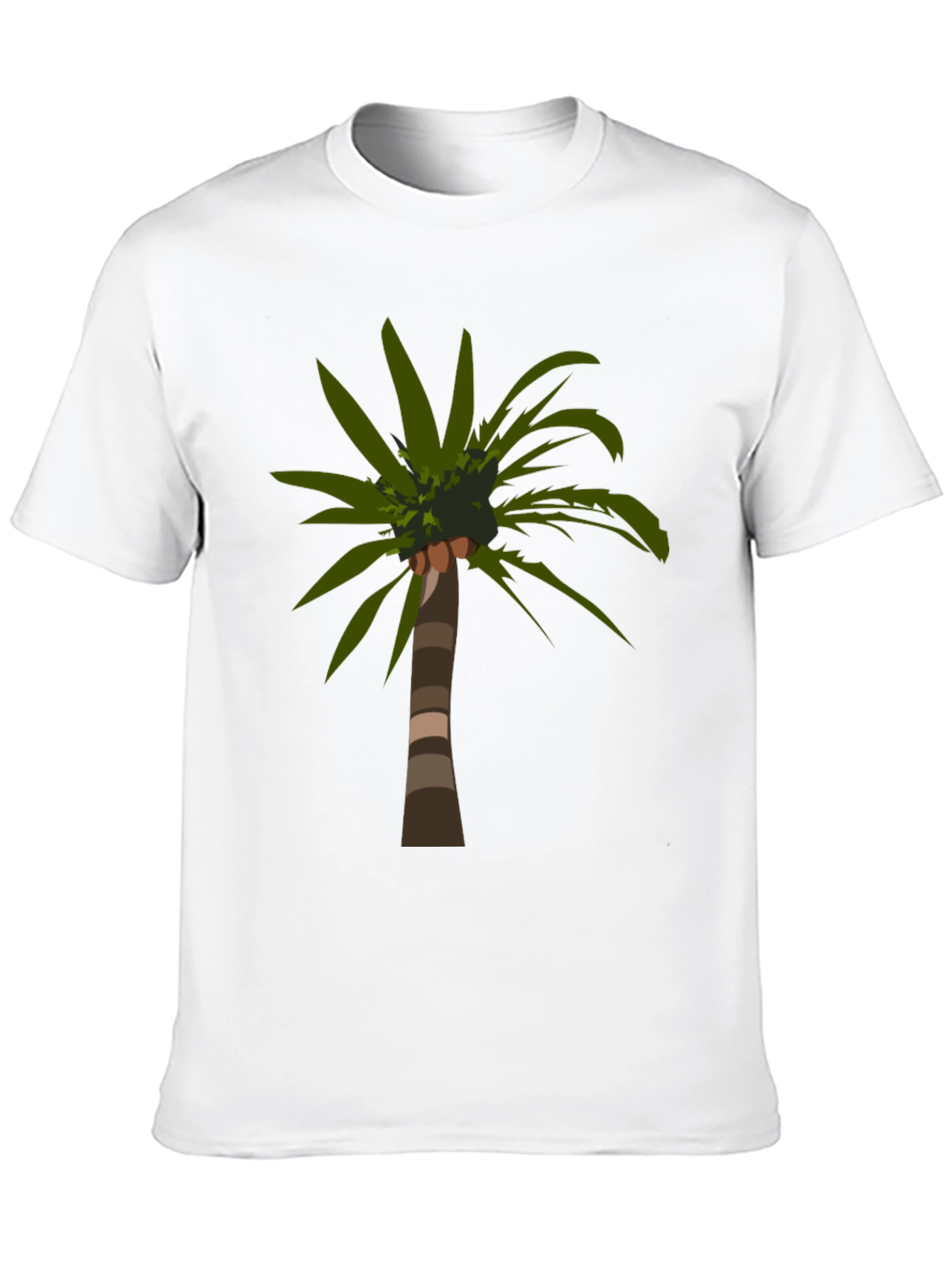 Palm Tree Graphic Tee - Tropical Island Vibes