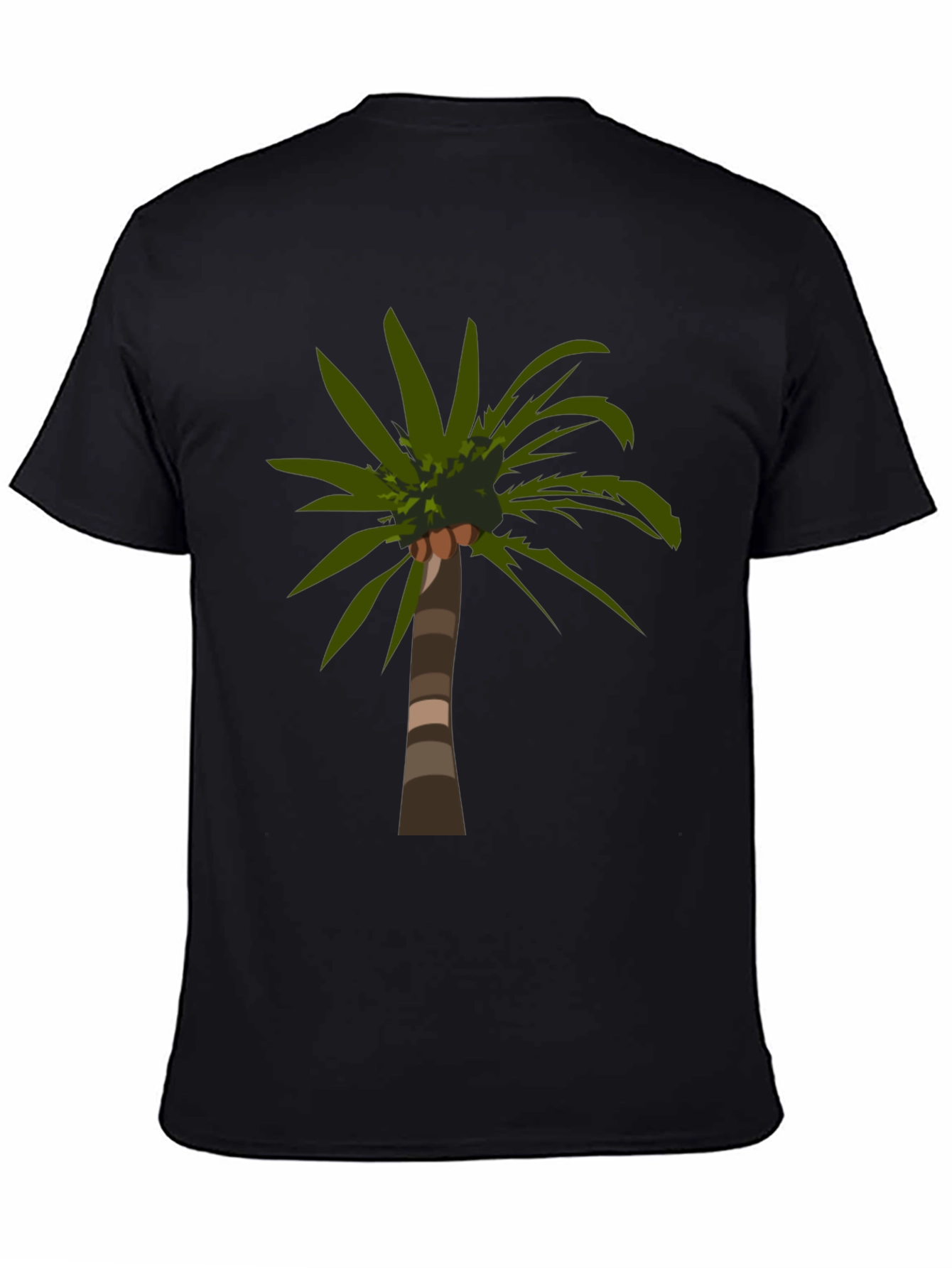 Palm Tree Graphic Tee - Tropical Island Vibes