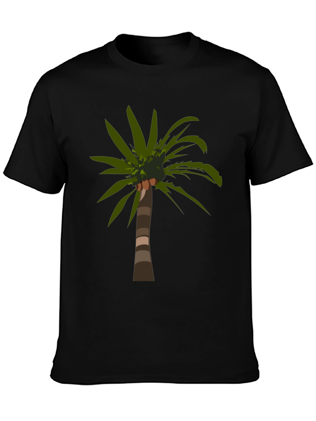 Palm Tree Graphic Tee - Tropical Island Vibes
