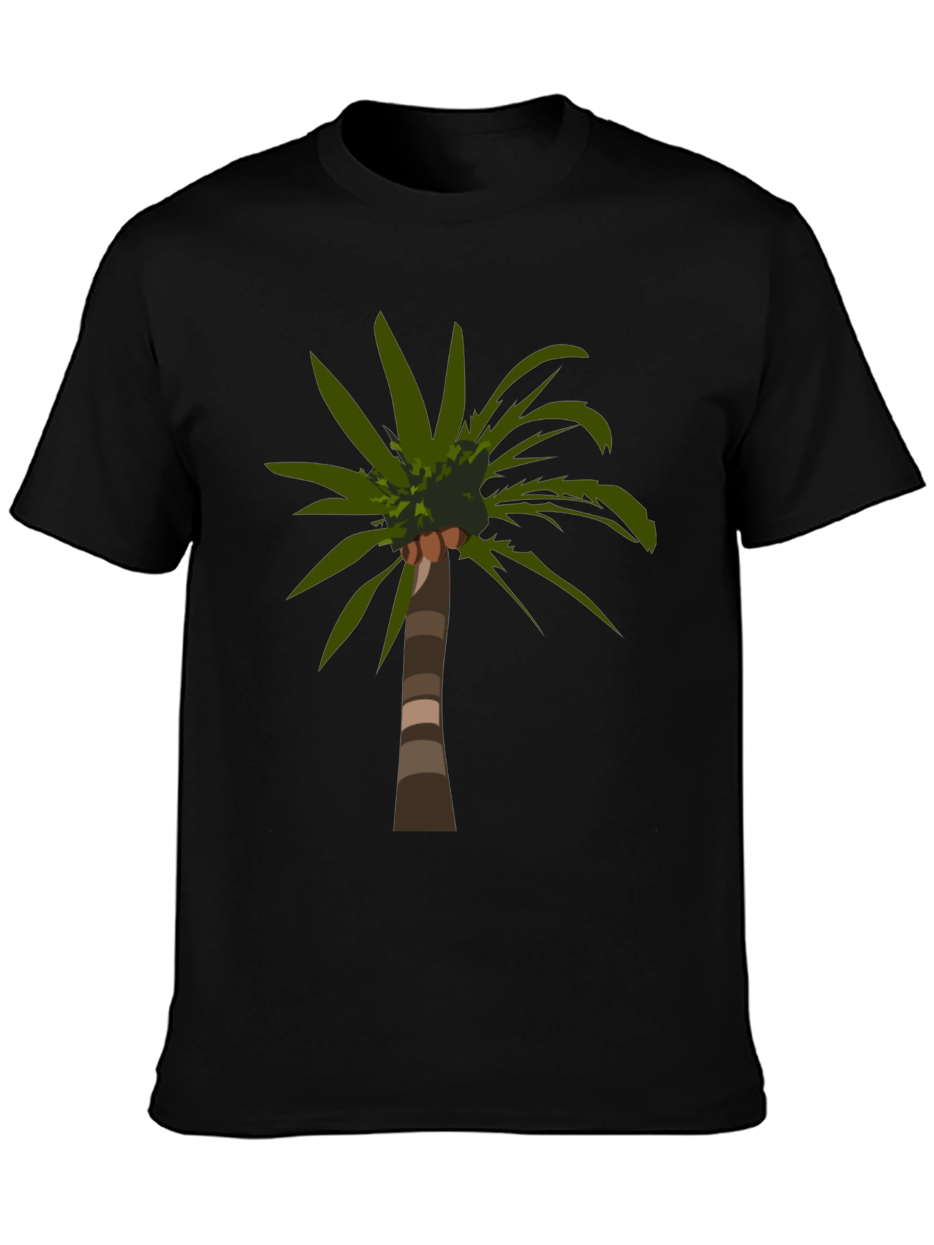 Palm Tree Graphic Tee - Tropical Island Vibes