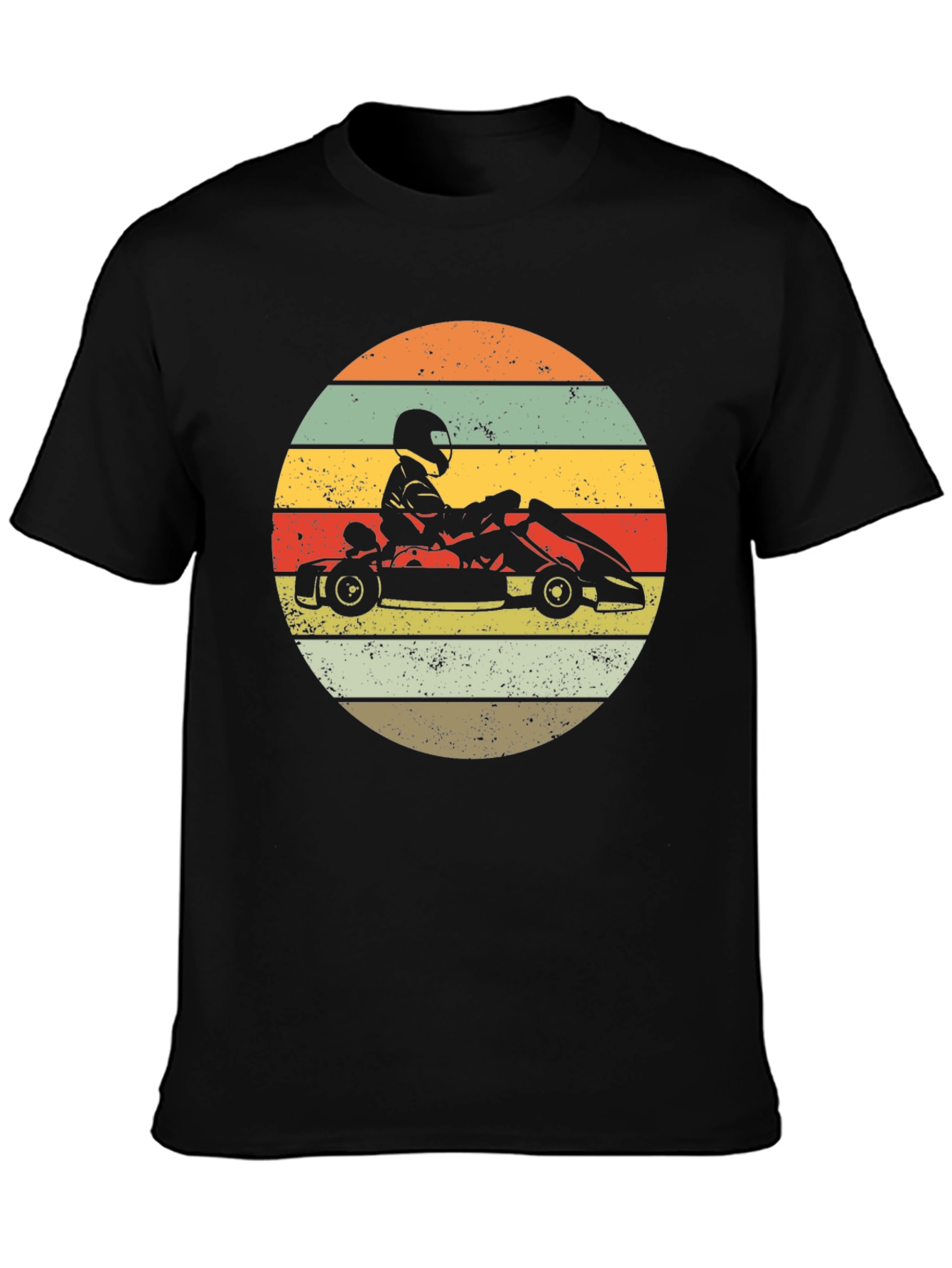 Retro Go Karting T-Shirt - Vintage Racing Tee