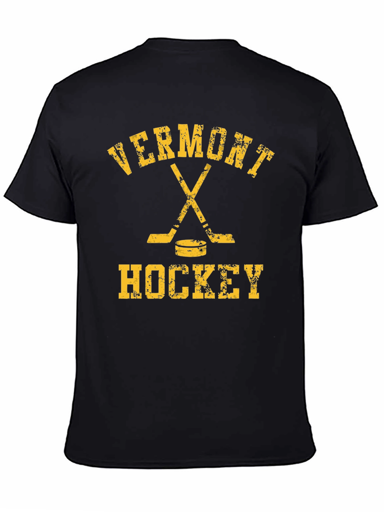 Vermont Hockey T-Shirt - Black Tee