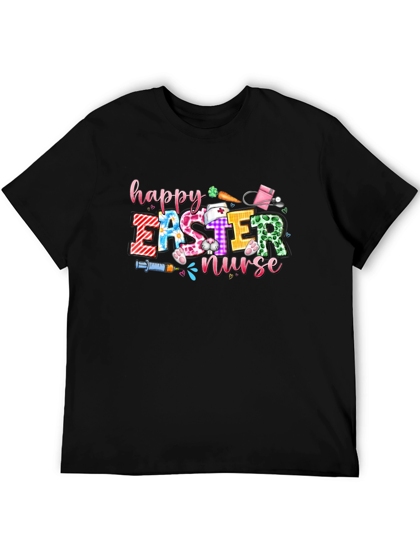 Happy Easter Nurse Graphic T-Shirt