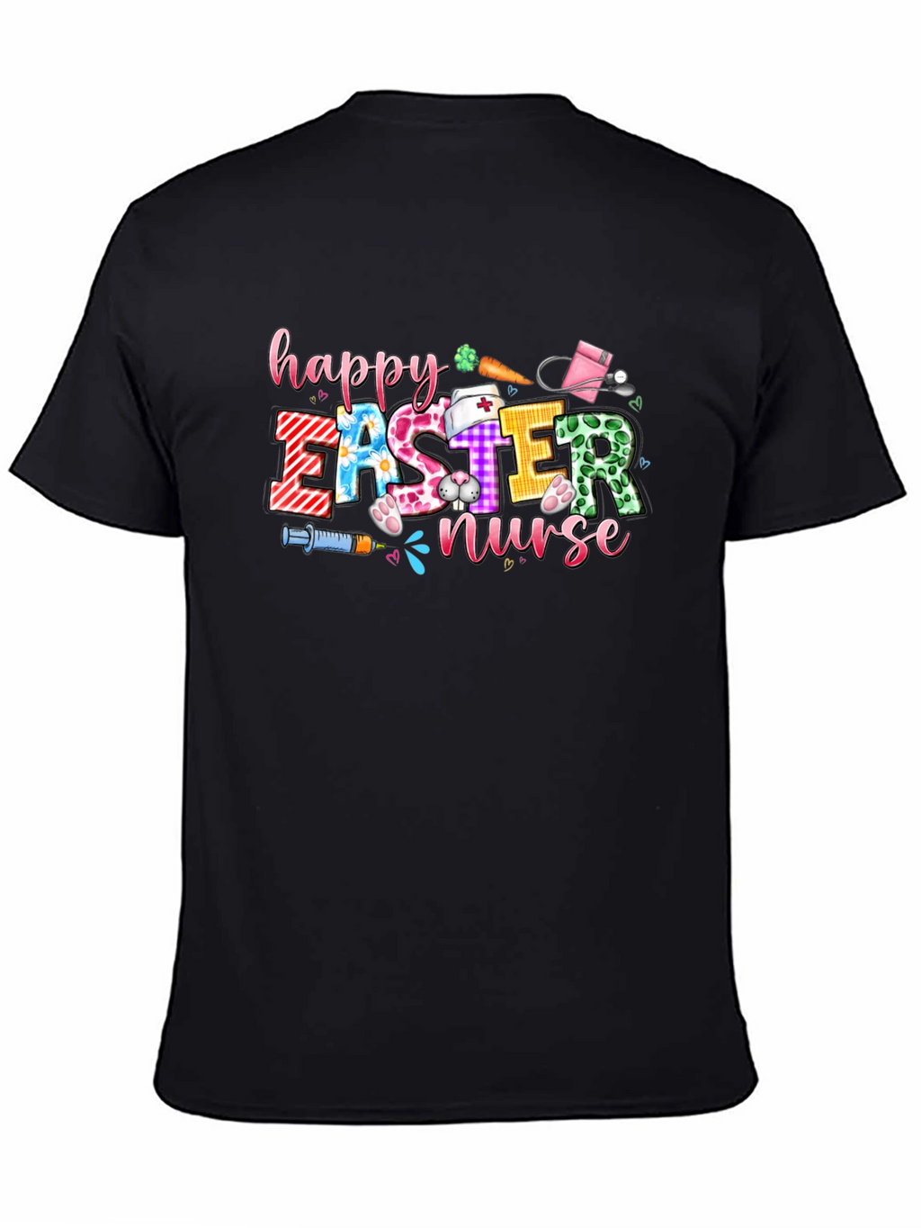Happy Easter Nurse Graphic T-Shirt