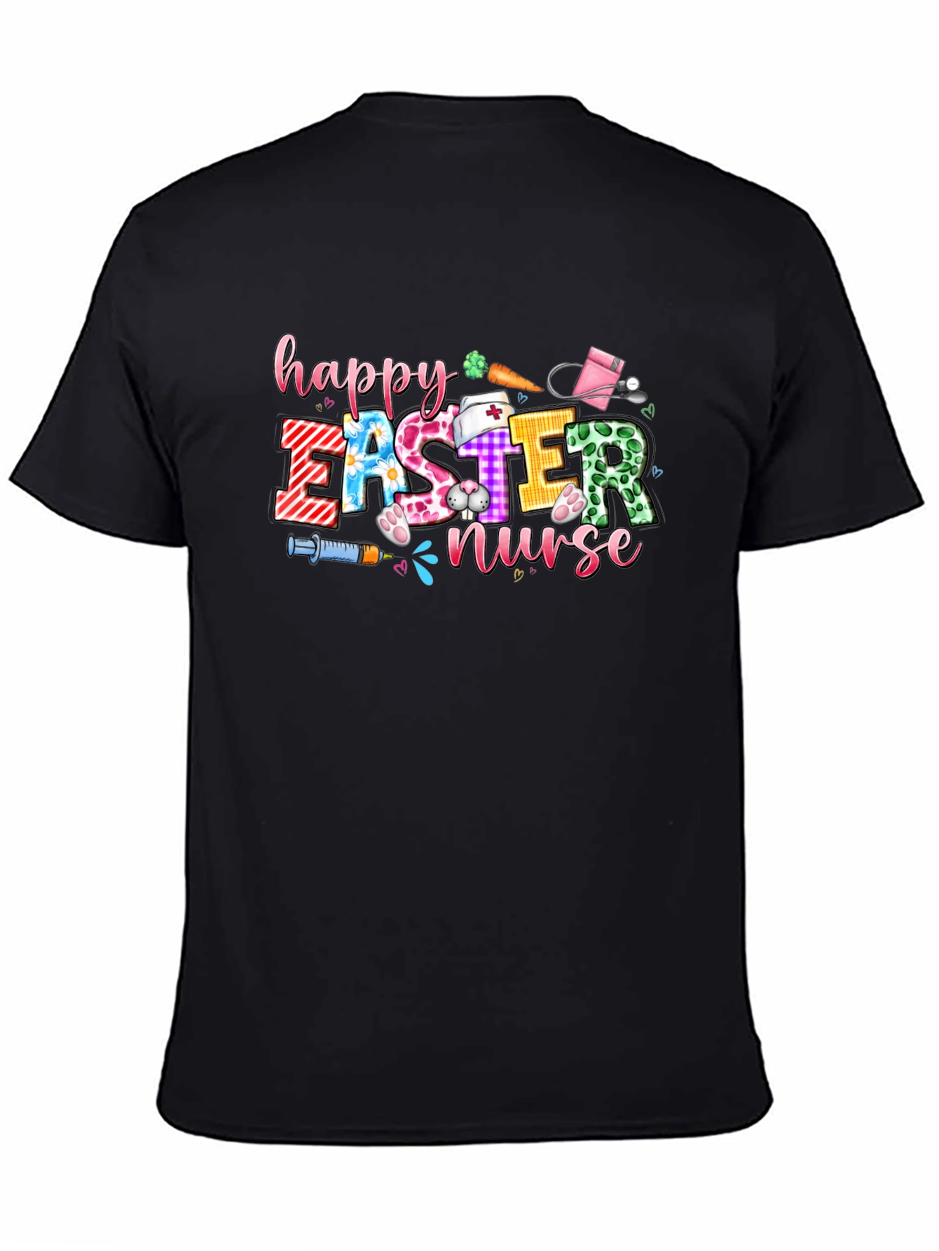 Happy Easter Nurse Graphic T-Shirt