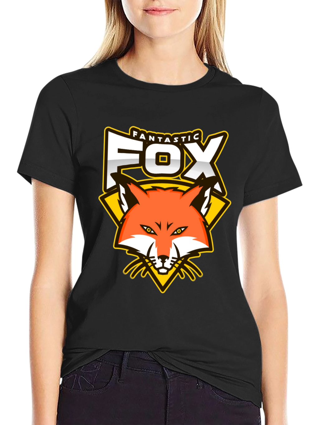 Fantastic Fox Graphic T-Shirt - Cool Animal Design
