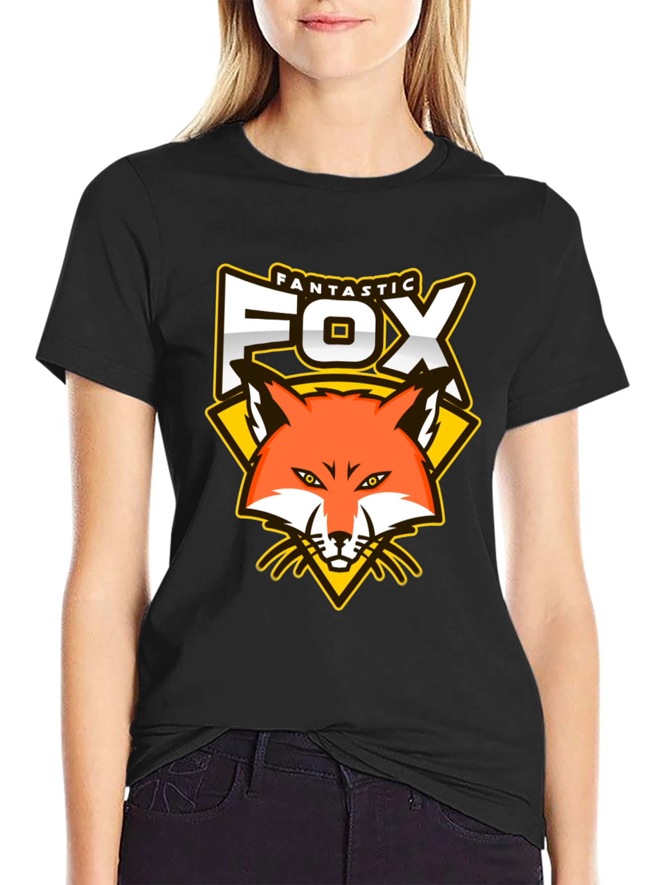 Fantastic Fox Graphic T-Shirt - Cool Animal Design