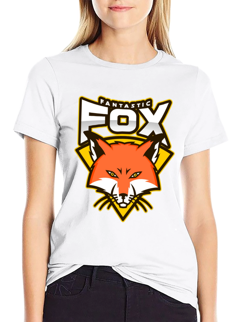 Fantastic Fox Graphic T-Shirt - Cool Animal Design