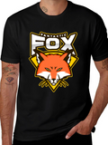 Fantastic Fox Graphic T-Shirt - Cool Animal Design