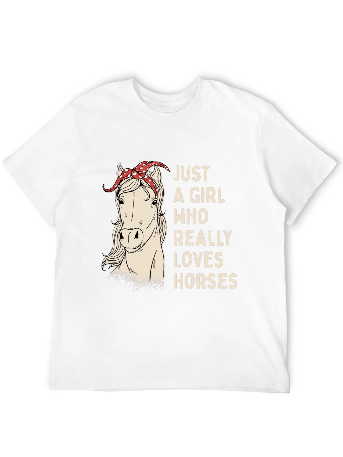 Horse Lover T-Shirt - Just a Girl Who Loves Horses