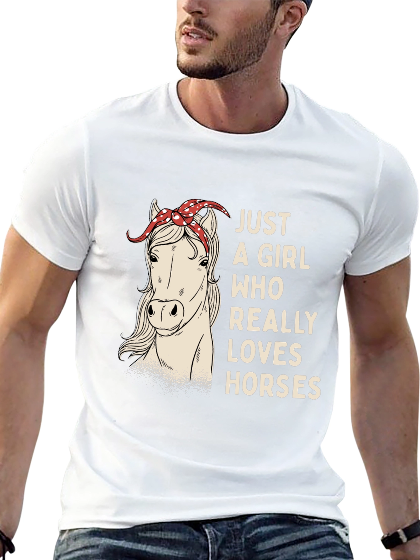 Horse Lover T-Shirt - Just a Girl Who Loves Horses