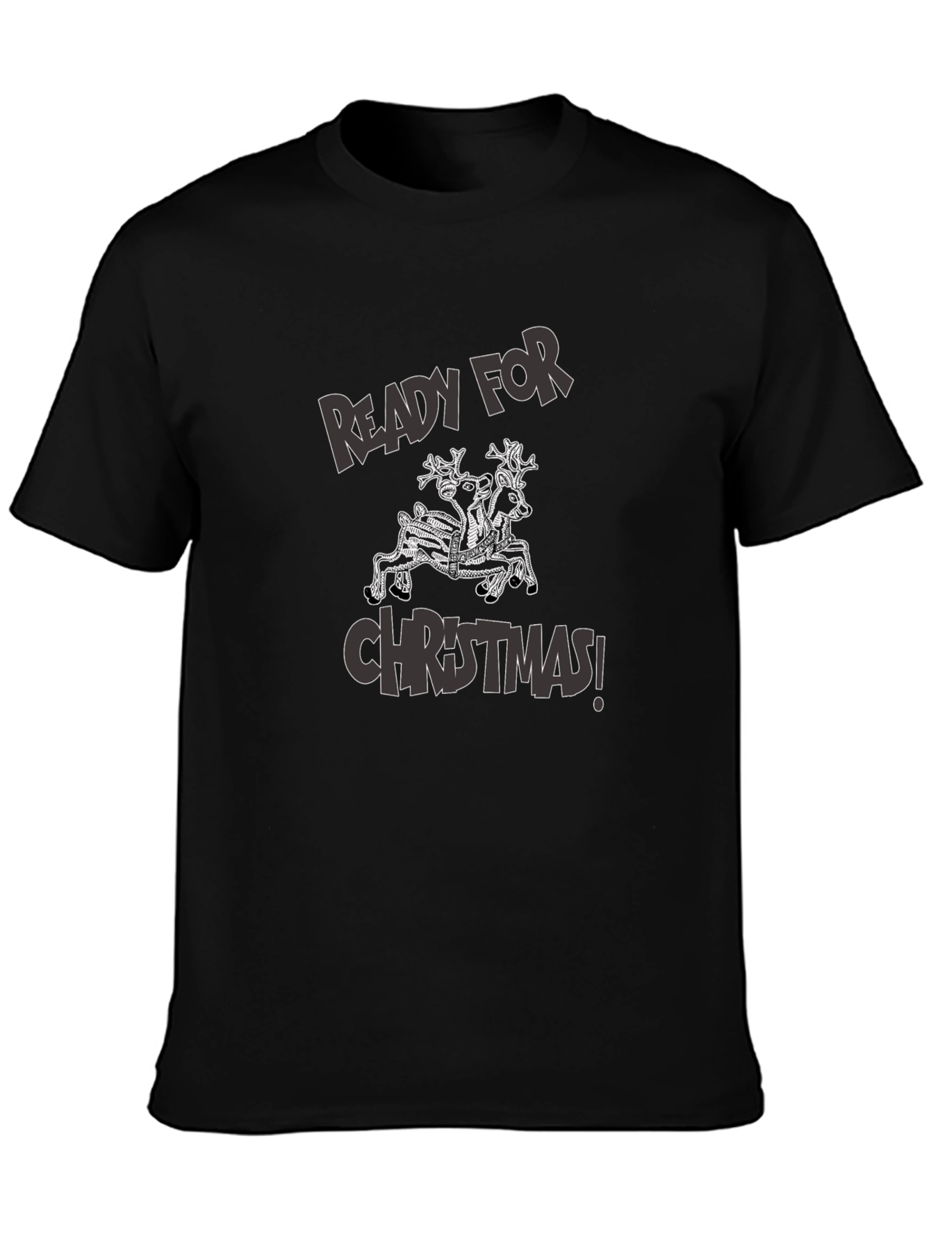 Ready For Christmas T-Shirt Black