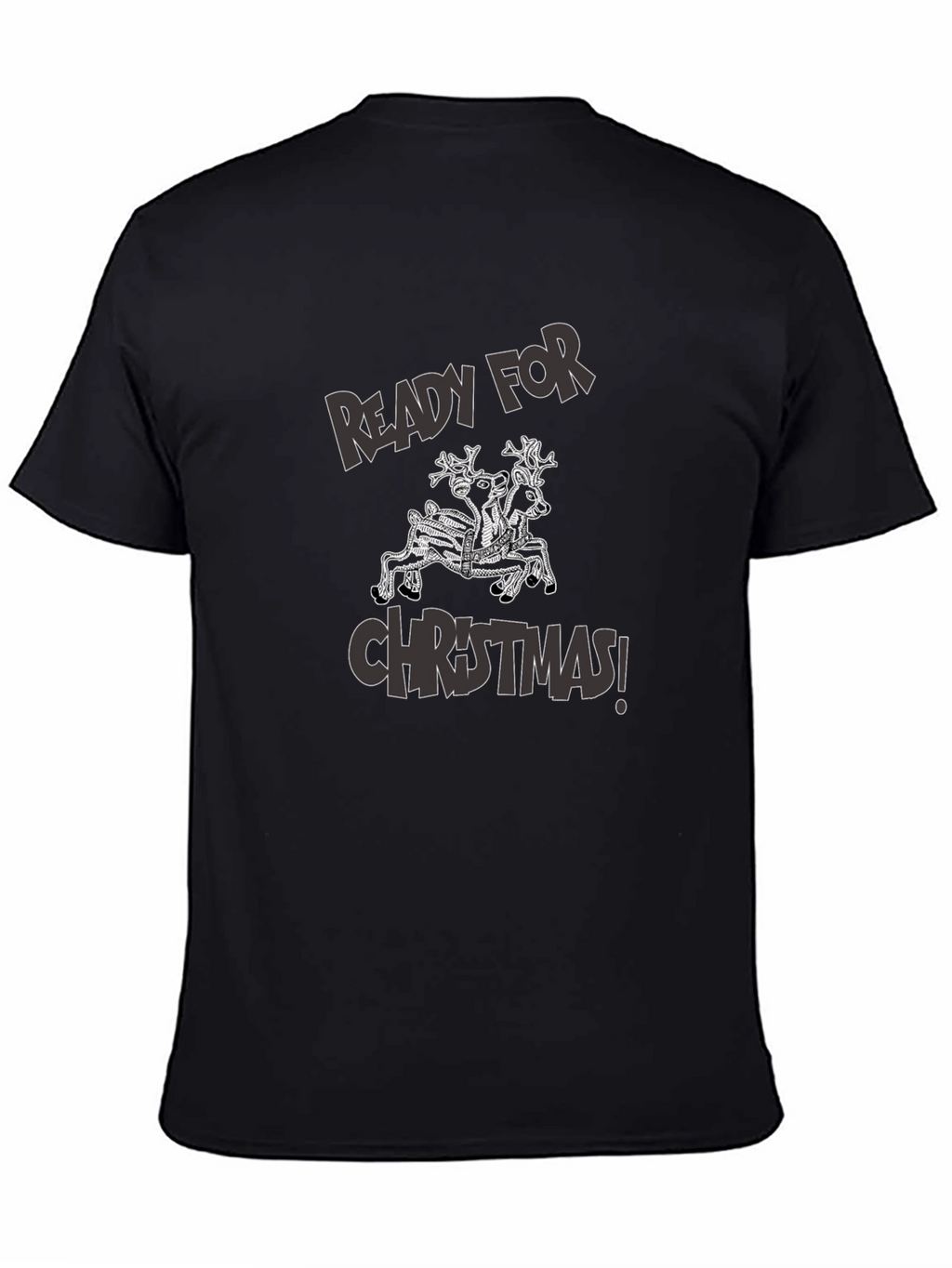 Ready For Christmas T-Shirt Black