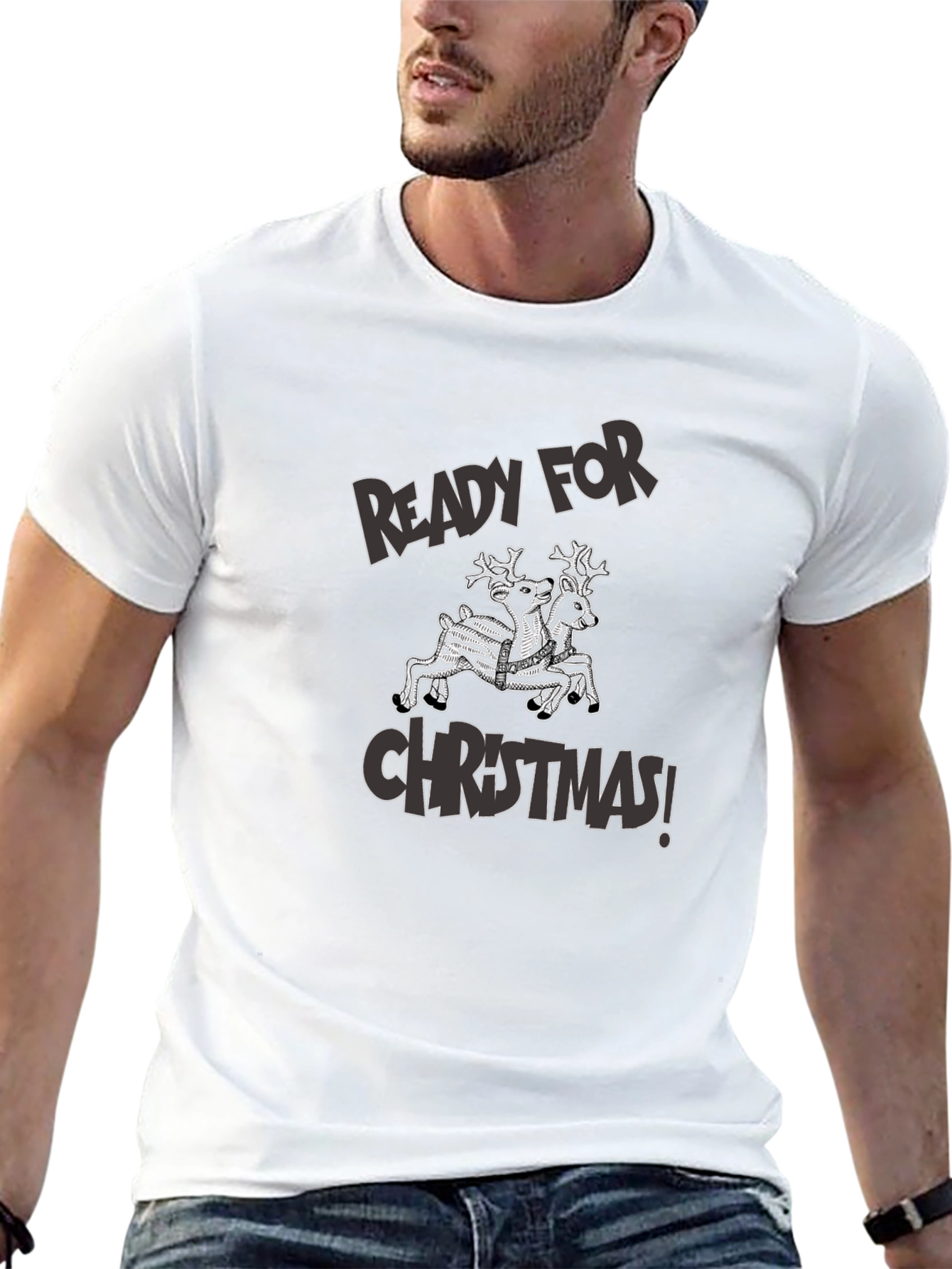 Ready For Christmas T-Shirt Black