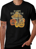 Happy Halloween Pumpkin Pie Graphic Tee