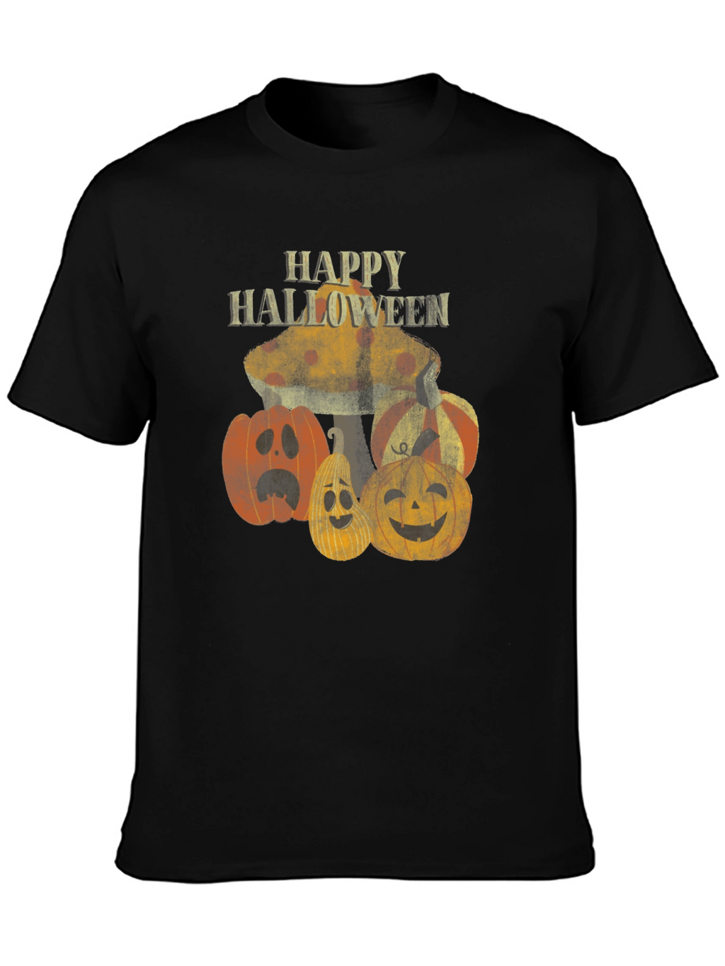 Happy Halloween Pumpkin Pie Graphic Tee