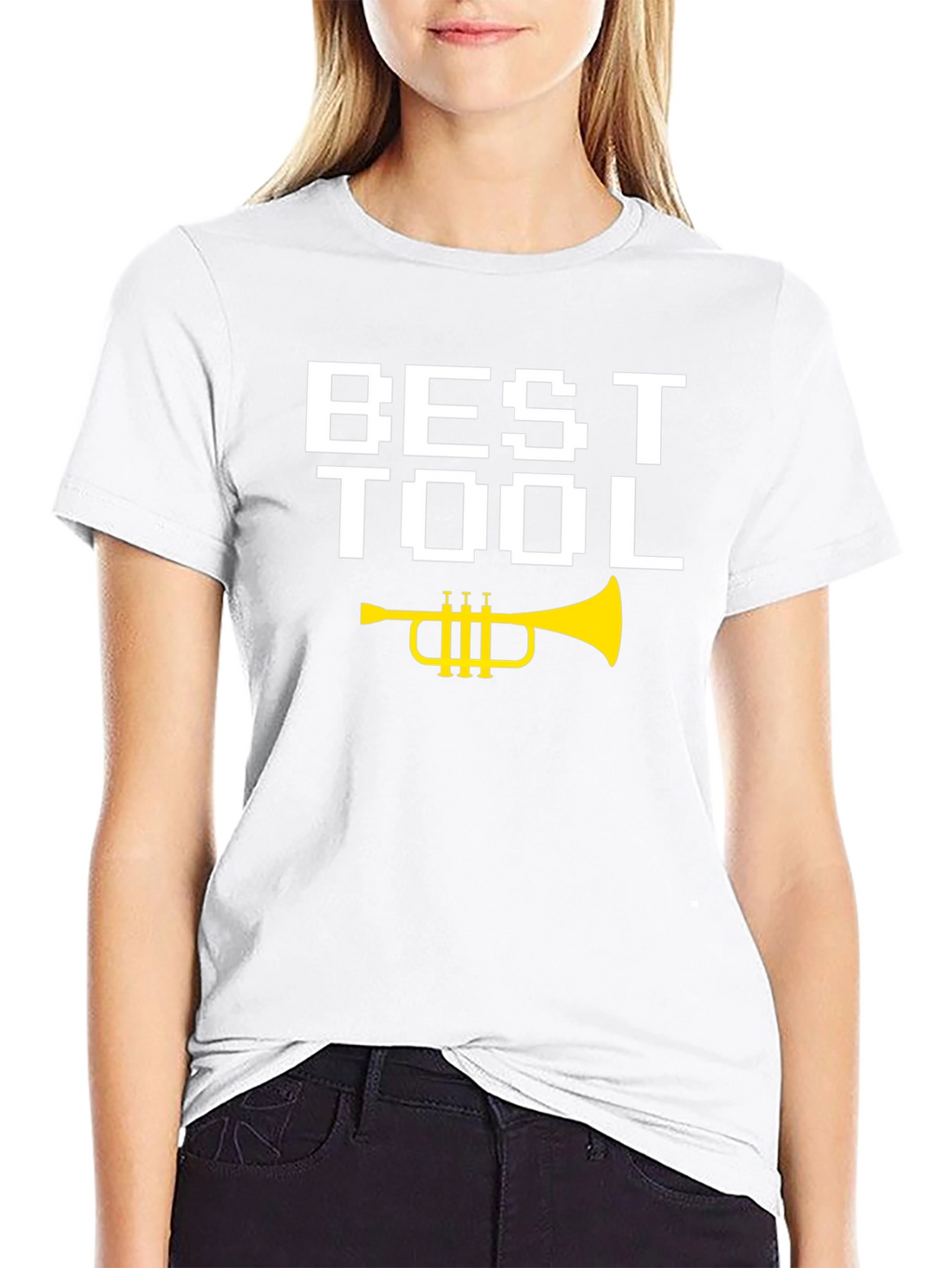 Best Tool Trumpet Graphic T-Shirt - Funny Musician Tee