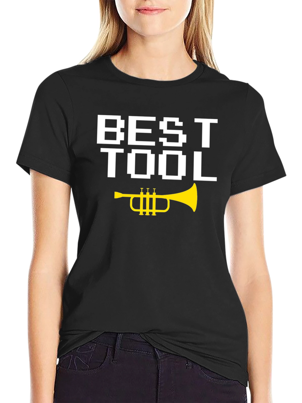 Best Tool Trumpet Graphic T-Shirt - Funny Musician Tee